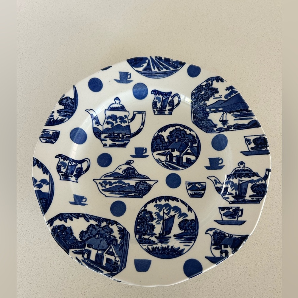 Vintage Plate Pictorial Britain Burgess & Leigh | Stoke-On-Trent - Picture 2 of 7